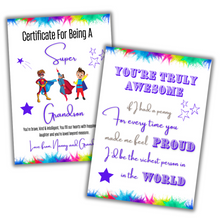 Load image into Gallery viewer, A Wonderful Granddaughter/Grandson Certificate - Personalised